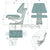 Säte med bälte och mekanisk dämpning spårmått max 187mm  av  Kespa AB Mekanisk stol 7296