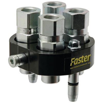 Nippelplatta Mulifaster 4 kopplingar 1/2", 2P506-4-38G