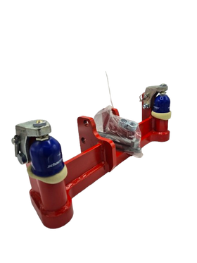 Tvångsstyrningstillsats med 50mm kulor på båda sidor för hitchinsats från Scharmüller