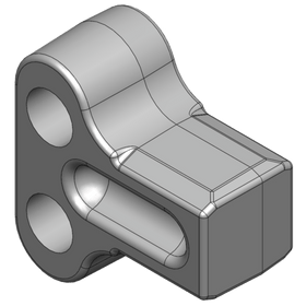 Nedhållare 85x40 till Piton-fix från Scharmüller