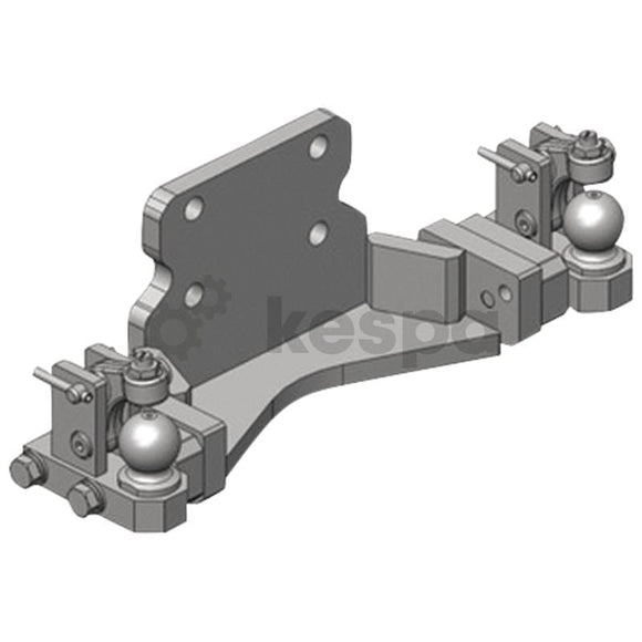 K50 tvångsstyrning för bultbart drag med fläns med hålbild 140x80