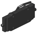 Adapterplatta för montage i stege 330x32mm till fläns 160x100 M20 från Scharmüller-1