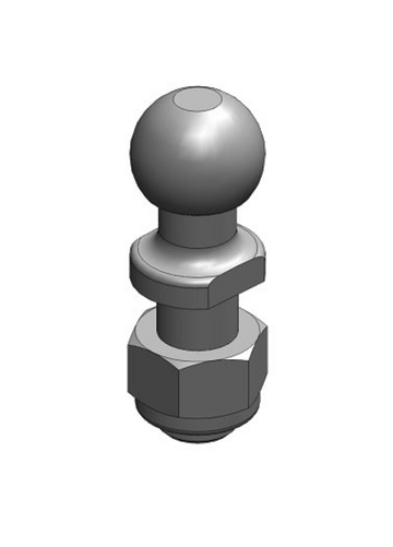 50mm kula bultbar med M30 bult från Scharmüller  av  Kespa AB K50-drag 7461