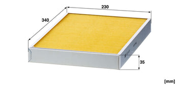 Hyttfilter CUD 34 011  av  Kespa AB Hyttfilter 5637