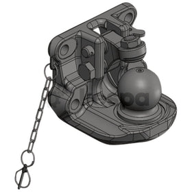 K80 kuldrag bultbart M20 3 ton 160x100 passande Volvo hjulgrävare  av  Kespa AB Kuldrag bultbara 6061