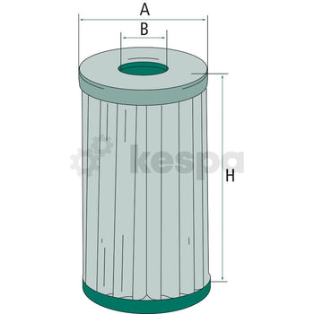 AdBluefilter - insats  av  Kespa AB AdBlue 5244