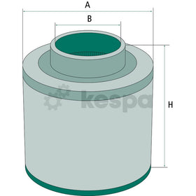 Avluftningsfilter - generator C085004 motsvarande bl.a. 11033214.  av  Kespa AB Övriga filter 5860