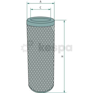 Hyttfilter - primärt - 0