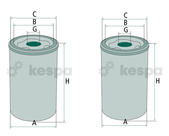 Bränslefilter - kit  av  Kespa AB Bränslefilter 5517