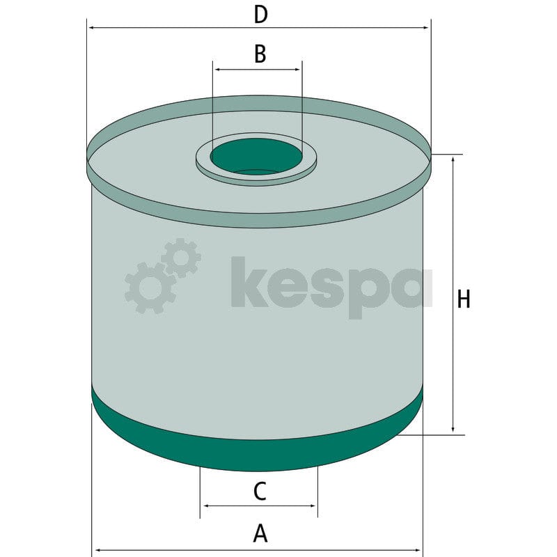 Bränslefilter P917.1X  av  Kespa AB Bränslefilter 6924