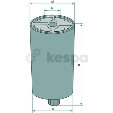Bränslefilter -primärt FS19773  av  Kespa AB Bränslefilter 5626