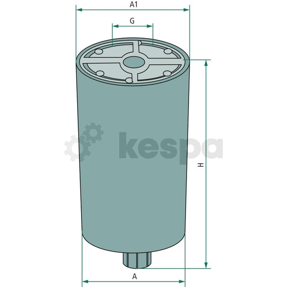 Bränslefilter -primärt FS19773  av  Kespa AB Bränslefilter 5626