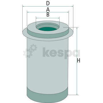 Bränslefilter - primärt P584000  av  Kespa AB Bränslefilter 5726