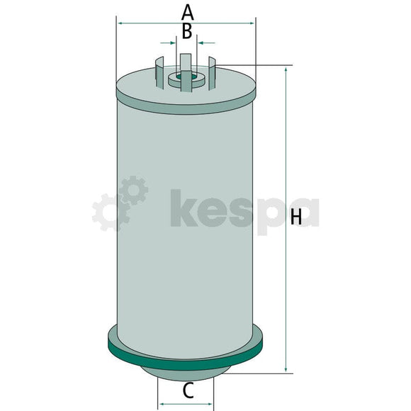 Bränslefilter PU1046.1X  av  Kespa AB Bränslefilter 6936