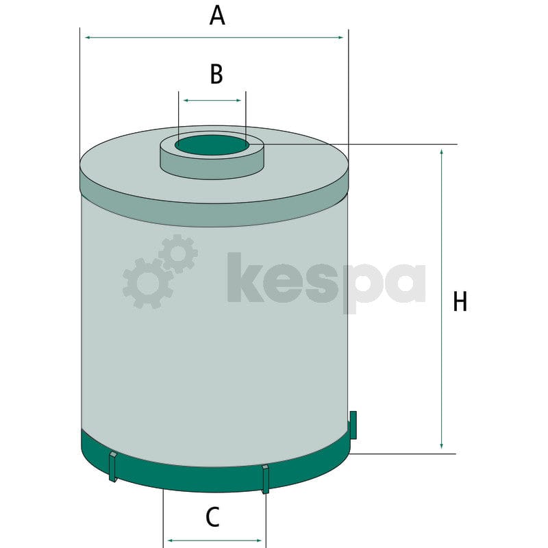 Bränslefilter PU839X  av  Kespa AB Bränslefilter 6943