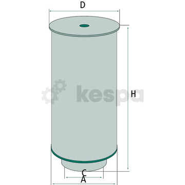Bränslefilter PU941X  av  Kespa AB Bränslefilter 7079