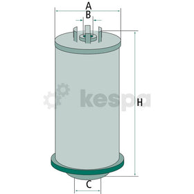 Bränslefilter PU999.1X  av  Kespa AB Bränslefilter 7080