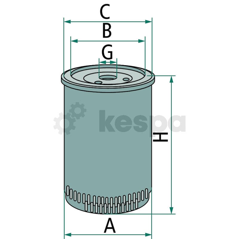 Bränslefilter WDK962.16  av  Kespa AB Bränslefilter 6960