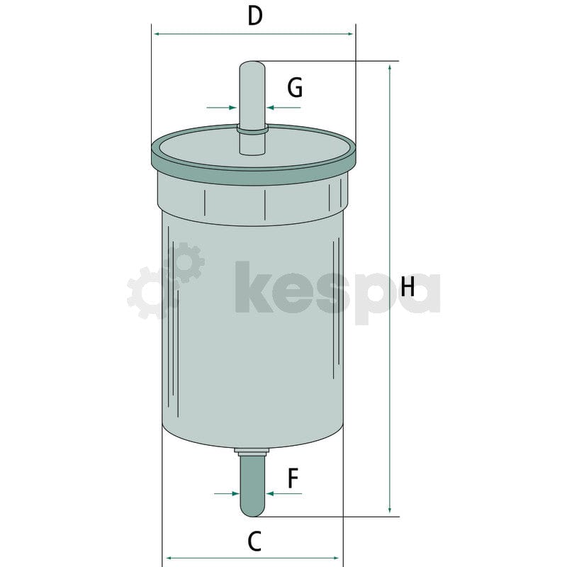 Bränslefilter WK512  av  Kespa AB Bränslefilter 6983