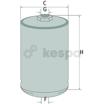 Bränslefilter WK725  av  Kespa AB Bränslefilter 6999