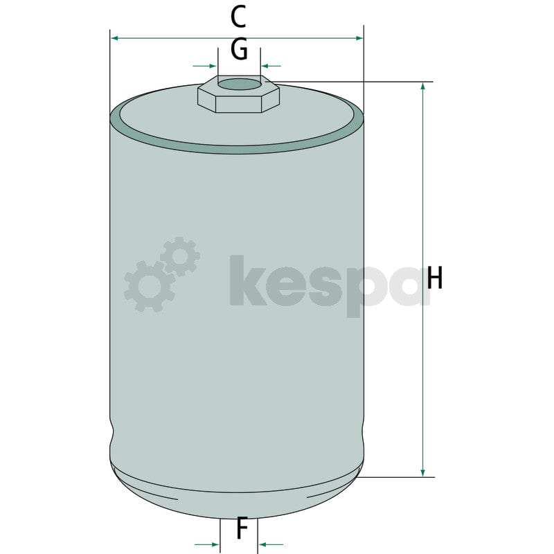 Bränslefilter WK725  av  Kespa AB Bränslefilter 6999