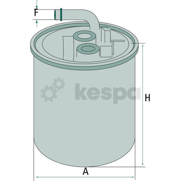 Bränslefilter WK842.13  av  Kespa AB Bränslefilter 7036