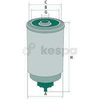 Bränslefilter WK854.2  av  Kespa AB Bränslefilter 7055