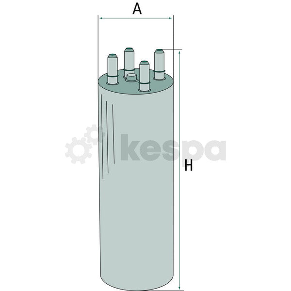 Bränslefilter WK857.1  av  Kespa AB Bränslefilter 7057