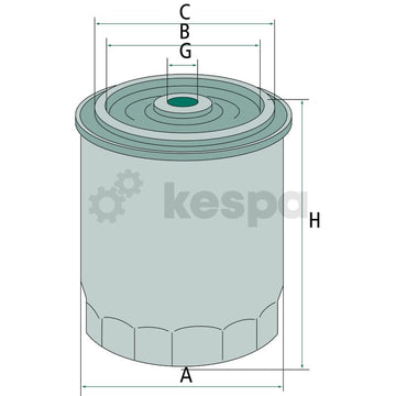 Bränslefilter WK929X  av  Kespa AB Bränslefilter 5246