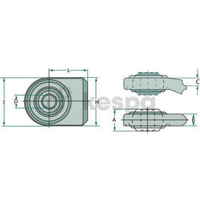 Dragarm kat 2 från Walterscheid  av  Kespa AB Dragarm 7441
