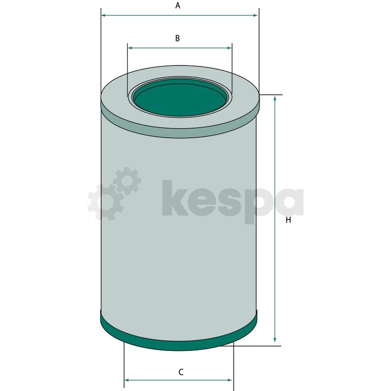 Filter HD1258  av  Kespa AB Övriga filter 7158