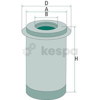 Filterelement  av  Kespa AB Hydraulik- / transmissionsoljefilter 5838