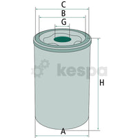 Hydraulfilter  av  Kespa AB Hydraulik- / transmissionsoljefilter 5476