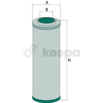 Hydraulfilter HD45.3  av  Kespa AB Hydraulfilter 5580