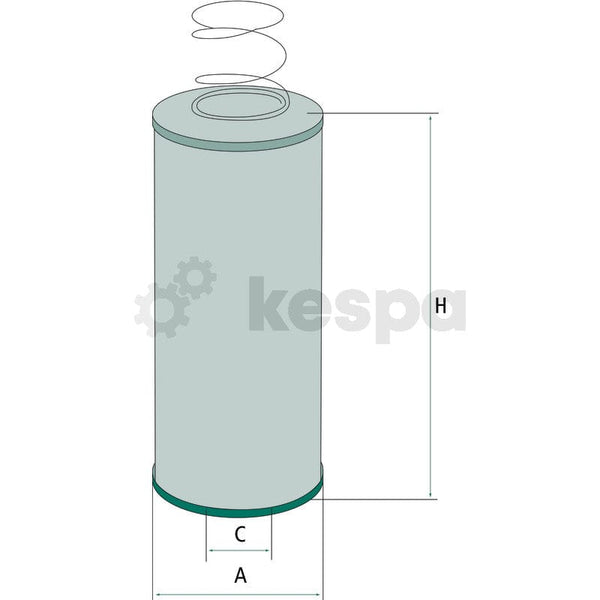 Hydraulfilter - insats  av  Kespa AB Hydraulfilter 5607