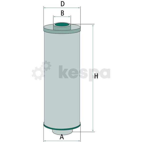 Hydraulfilter - insats  av  Kespa AB Hydraulik- / transmissionsoljefilter 5915