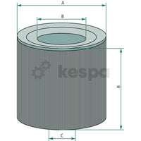 Hydraulfilter sil  av  Kespa AB Hydraulik- / transmissionsoljefilter 7250