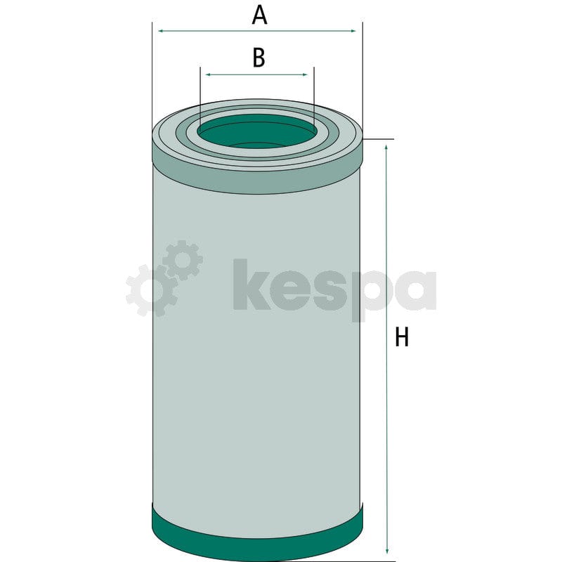 Hydraulik- / transmissionsoljefilter HD518  av  Kespa AB Hydraulik- / transmissionsoljefilter 6850