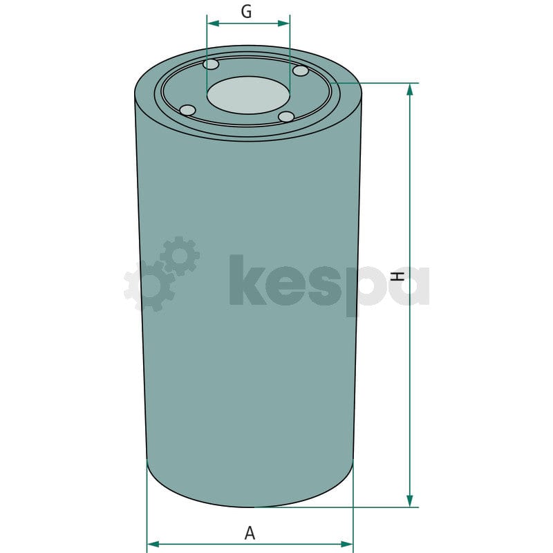 Hydraulik- / transmissionsoljefilter spin-on  av  Kespa AB Hydraulik- / transmissionsoljefilter 5330