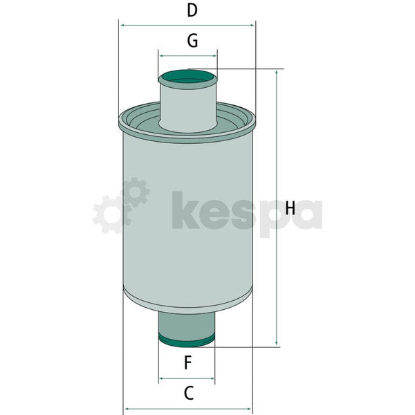 Hydraulikfilter  av  Kespa AB Hydraulfilter 5454