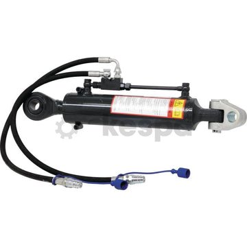 Hydraulisk toppstång kat 3 med gaffelled och kulled 660-948mm  av  Kespa AB Hydrauliska toppstänger 7312
