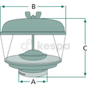 Luftfilter  av  Kespa AB Luftfilter 5293