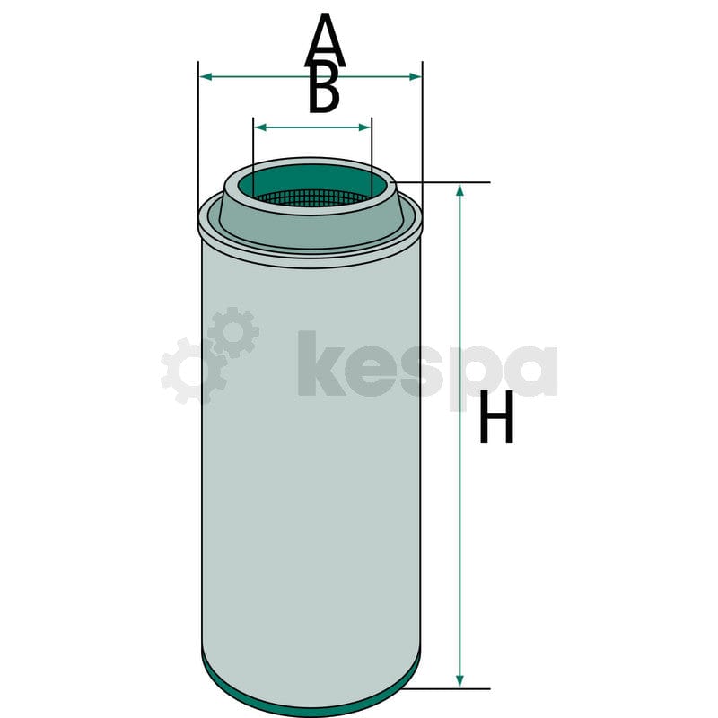 Luftfilter C11100  av  Kespa AB Luftfilter 6402