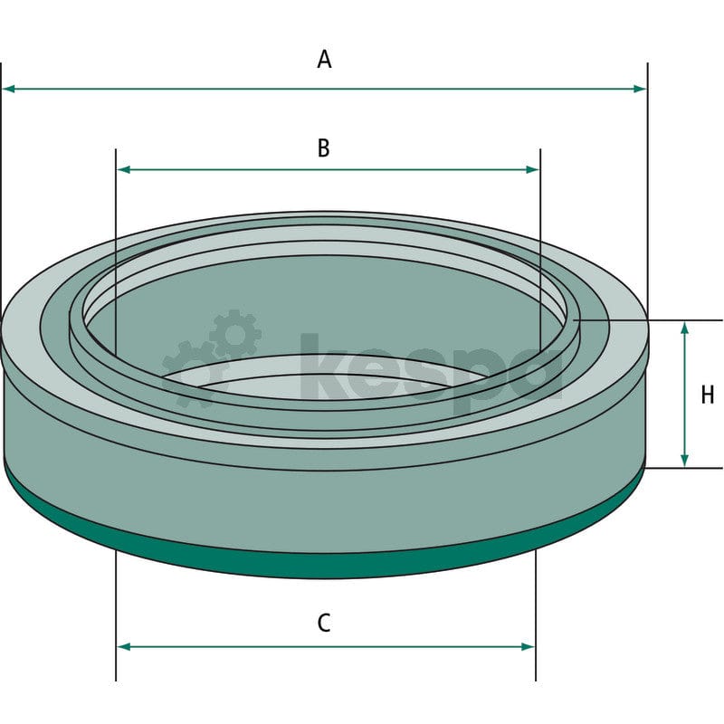 Luftfilter C1213  av  Kespa AB Luftfilter 6420