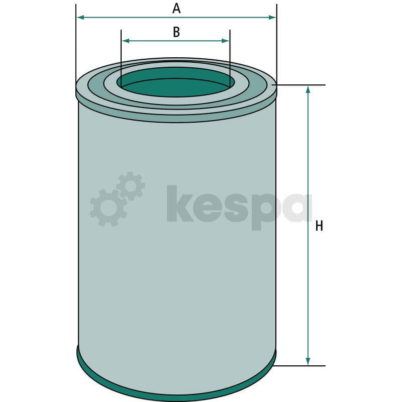 Luftfilter C13154  av  Kespa AB Luftfilter 6431