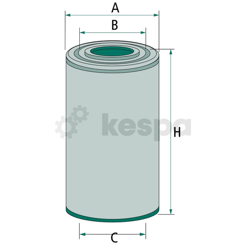 Luftfilter C14176  av  Kespa AB Luftfilter 6439