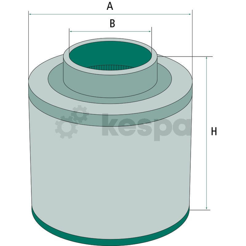 Luftfilter C17100  av  Kespa AB Luftfilter 6379