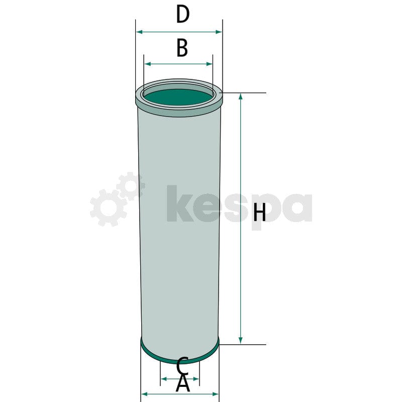 Luftfilter C19105  av  Kespa AB Luftfilter 6507