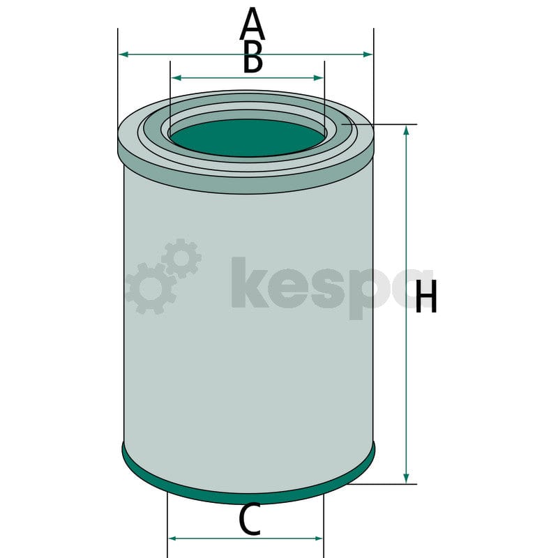 Luftfilter C21138.1  av  Kespa AB Luftfilter 6521