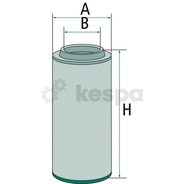 Luftfilter C271250.1  av  Kespa AB Luftfilter 6614
